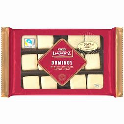 Lambertz Dominos White Chocolate 150g